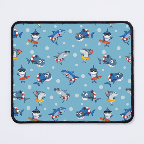 Item preview, Funny Sharks in the Blue Ocean designed and sold by Pavnud.