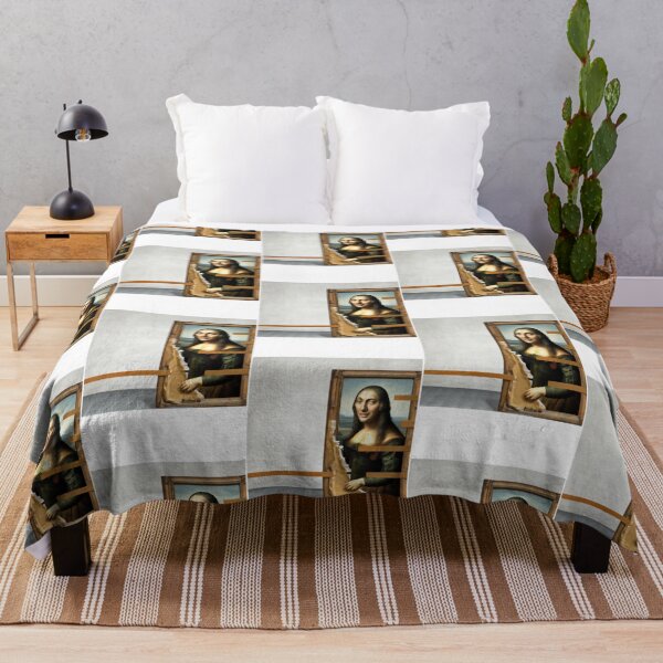 Item preview, Funny Mona Lisa Quirky Art Premium designed and sold by nobadenergym.