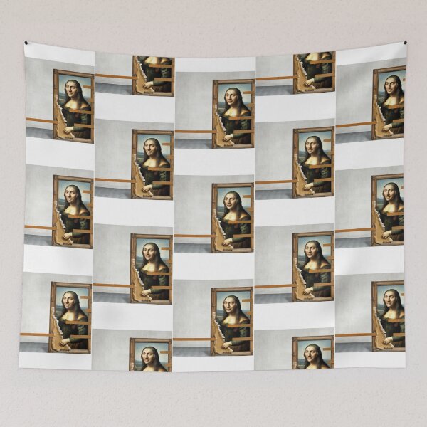 Item preview, Funny Mona Lisa Quirky Art Premium  designed and sold by nobadenergym.