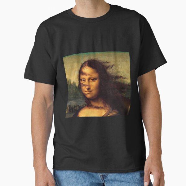 Artikel-Vorschau von Lustiger Mona-Lisa-Wind im Haar, designt und verkauft von nobadenergym.