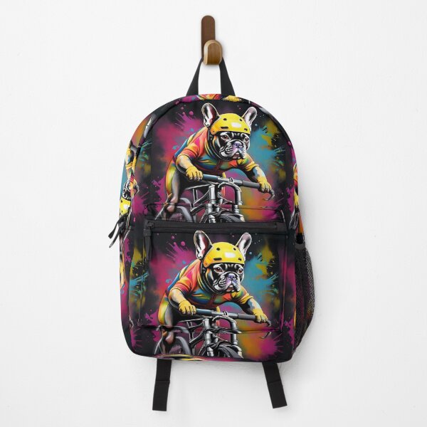 Item preview, French Bulldog Sport Racing Cyclist designed and sold by Ameiva-Apparel.