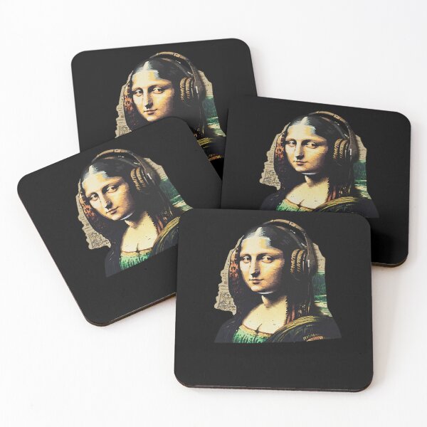 Aperçu de l'œuvre Casque Mona Lisa créée et vendue par nobadenergym.