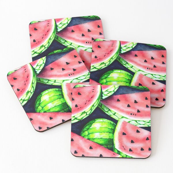 Item preview, Watercolor Watermelons Summer Fruit designed and sold by Designer-Girl.