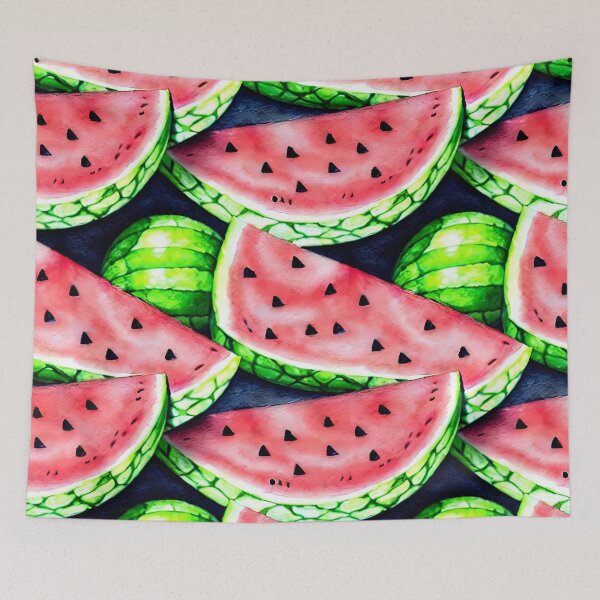 Item preview, Watercolor Watermelons Summer Fruit designed and sold by Designer-Girl.