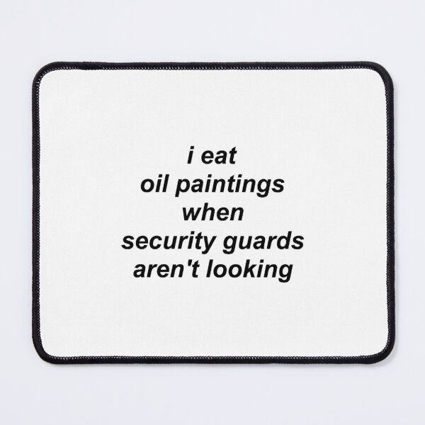 Item preview, i eat oil paintings designed and sold by nobadenergym.