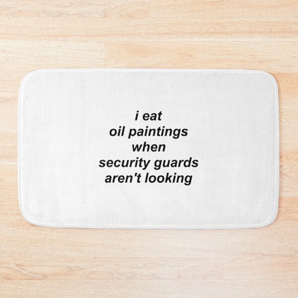 Item preview, i eat oil paintings designed and sold by nobadenergym.