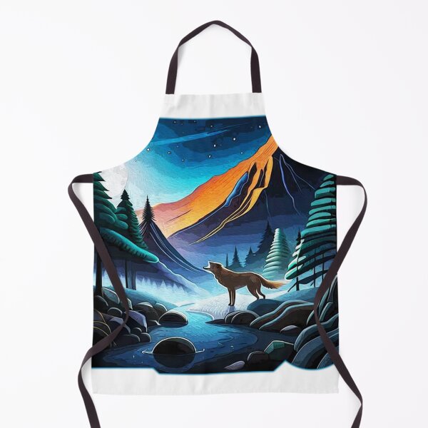 Item preview, Wolf Howling in the Mountains designed and sold by Twaingrant.