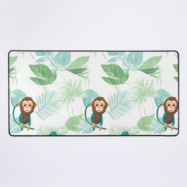 Item preview, Cute monkey pattern designed and sold by Lexa Pix.
