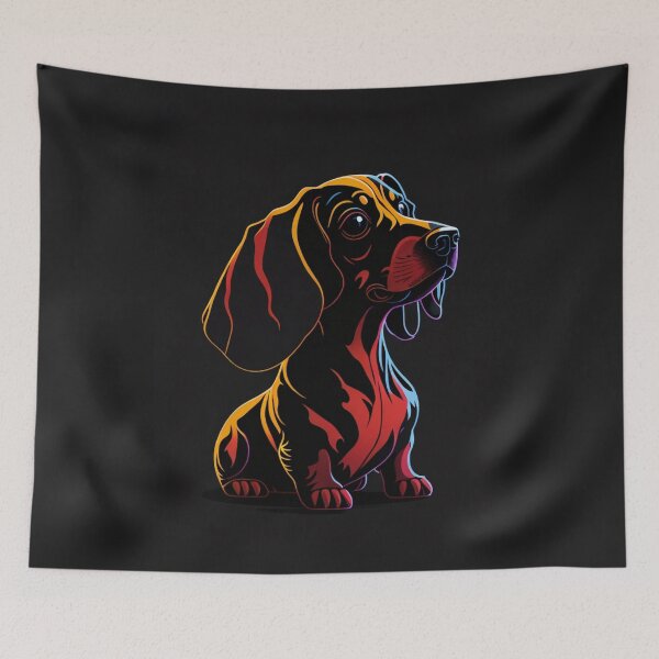 Item preview, Dachshund Silhouette Sticker - Cute Animal designed and sold by joejiing.