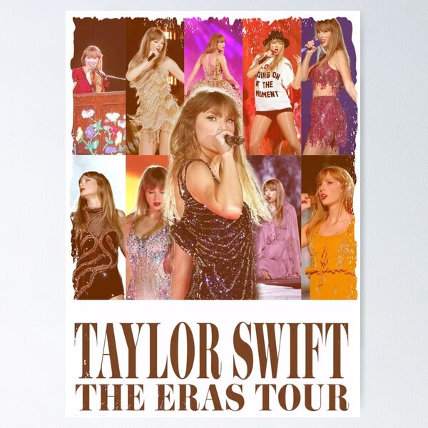 Eras tour poster- taylor swift - A3 Poster - Frankly Wearing