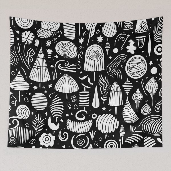 Item preview, Playful Doodle Pattern - Whimsical and Versatile Designs designed and sold by cocomikozza.