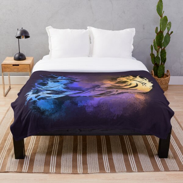Final Fantasy X logo Throw Blanket
