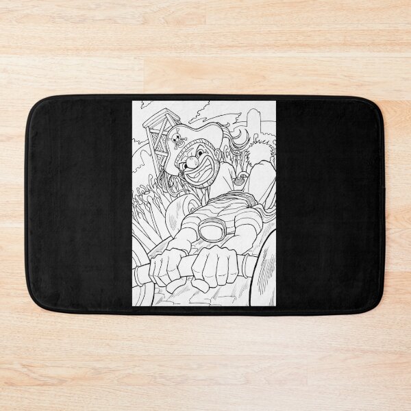 Item preview, Buggy The Clown (Chop-Chop Car) [B_amp_W] designed and sold by tre-ntrankin.