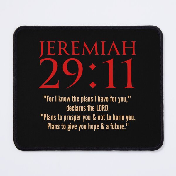 Item preview, Jeremiah 29:11 For I Know The Plans I Have For You Bible Verse Christian Christmas Gifts Store designed and sold by john316store.