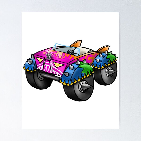 Item preview, el coche loco designed and sold by tre-ntrankin.