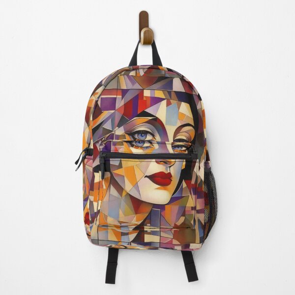Item preview, Dream Worlds - Vermilion Beautiful Woman Face Portrait Illustrations - Unleash the Power of Imagination designed and sold by cocomikozza.