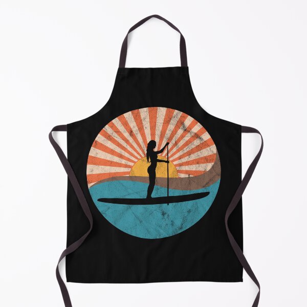 Item preview, Retro SUP Standup Paddle Board Summer GiftRetro SUP Standup Paddleboard gift for anyone who loves standup paddling - a cool hobby in the sun on the lake or sea! designed and sold by Jelisandie.