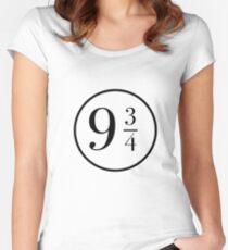 9 3/4 at Kings Cross Women's Fitted Scoop T-Shirt