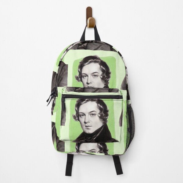 Item preview, German Composer Robert Schumann - mint Green - illustration  designed and sold by Litstoy.