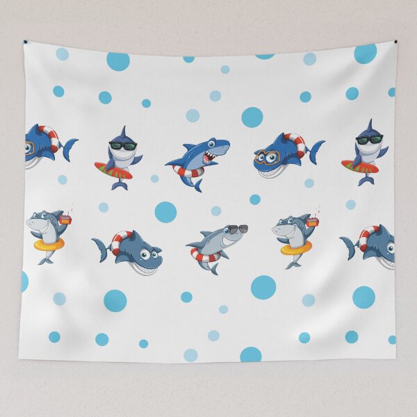 Item preview, Funny Sharks designed and sold by Pavnud.