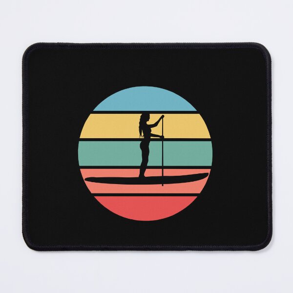 Item preview, Retro SUP Standup Paddle Board Summer GiftRetro SUP Standup Paddleboard gift for anyone who loves standup paddling - a cool hobby in the sun on the lake or sea! designed and sold by Jelisandie.