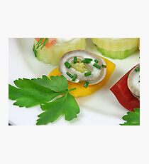 Fish and Vegetables II Photographic Print