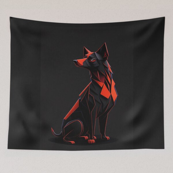 Item preview, Dog Silhouette Sticker - Cute Animal designed and sold by joejiing.