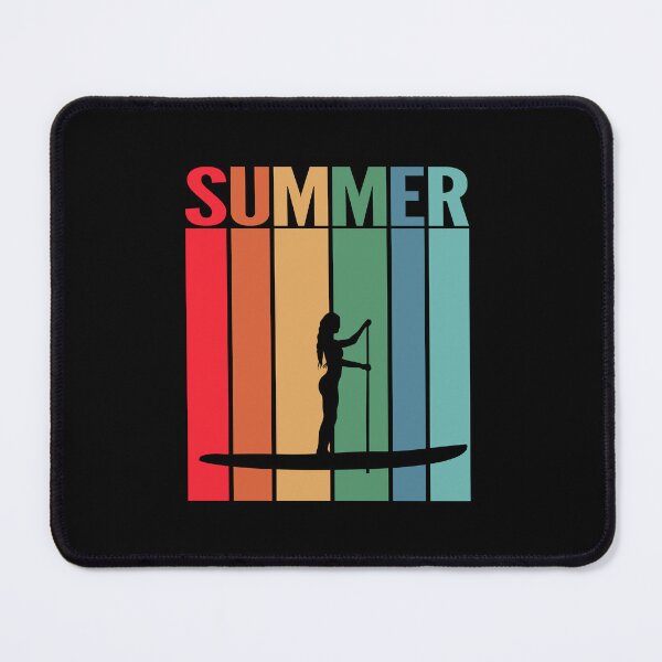 Item preview, Retro SUP Standup Paddle Board Summer GiftRetro SUP Standup Paddleboard gift for anyone who loves standup paddling - a cool hobby in the sun on the lake or sea! designed and sold by Jelisandie.