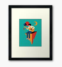 Peaceful solo Framed Print