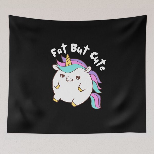 Item preview, Fat But Cute Unicorn designed and sold by TThousand.