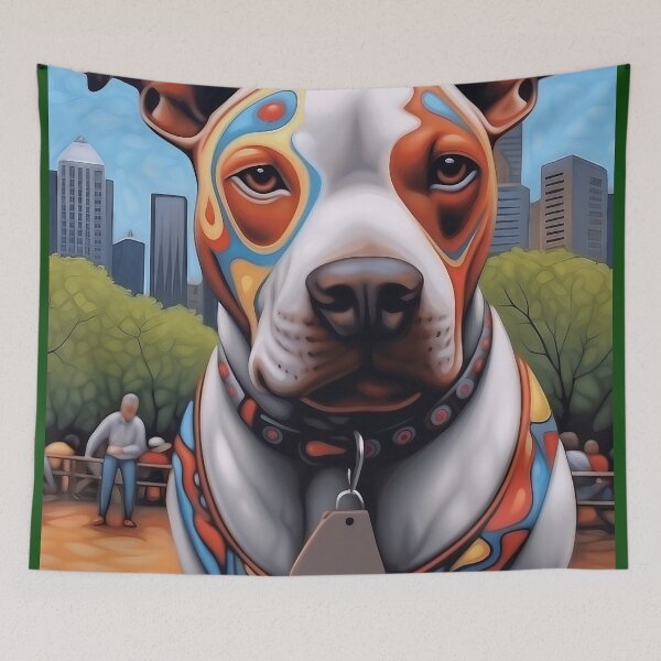 Item preview, Party Pittie in New York City  designed and sold by Liljinkzy.