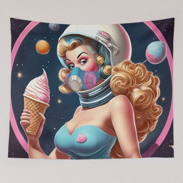 Item preview, Dulces espaciales y pin-ups estelares designed and sold by Paper Punch.