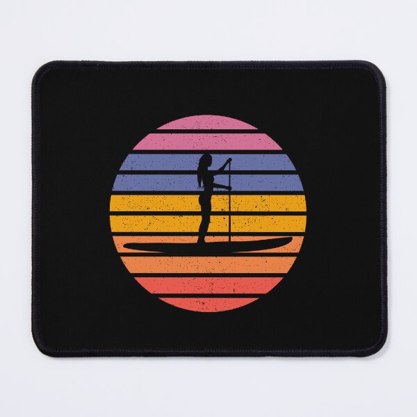 Item preview, Retro SUP Standup Paddle Board Summer GiftRetro SUP Standup Paddleboard gift for anyone who loves standup paddling - a cool hobby in the sun on the lake or sea! designed and sold by Jelisandie.