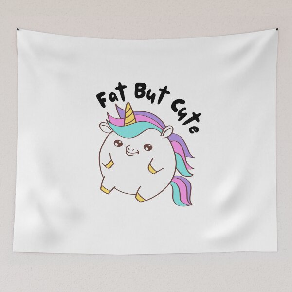 Item preview, Fat But Cute Unicorn designed and sold by TThousand.