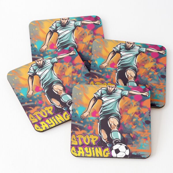 Item preview, Urban Kick: Graffiti-Style Football Player designed and sold by Paper Punch.