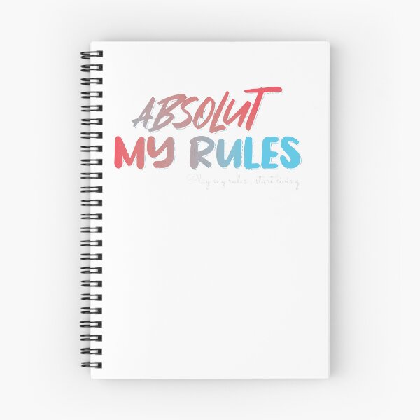 Item preview, Absolut my rules designed and sold by leonida-scrame.