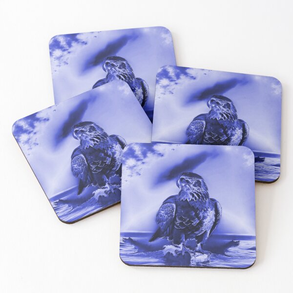 Item preview, Violet American Bald Eagle designed and sold by deniselynnimage.