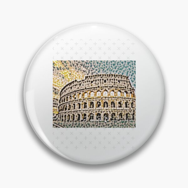 Item preview, Italy Colosseum Artistic Illustration Colored Slits Style designed and sold by crimson-shirk.