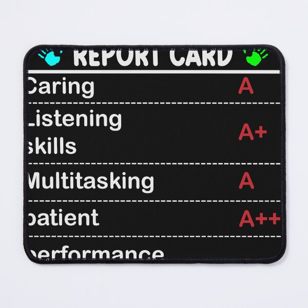 Item preview, Funny Paraprofessional Report Card designed and sold by 24gap.