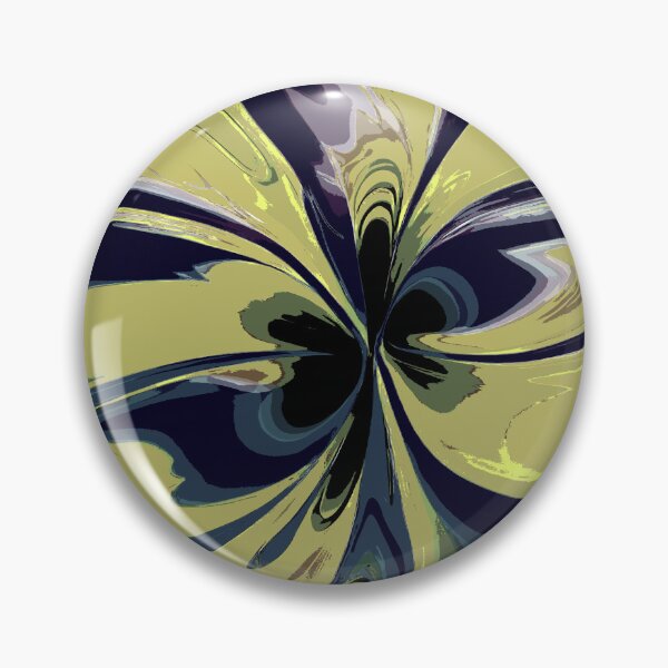 Item preview, Abstract Swirls of Blue and Yellow designed and sold by deniselynnimage.