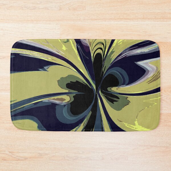 Item preview, Abstract Swirls of Blue and Yellow designed and sold by deniselynnimage.