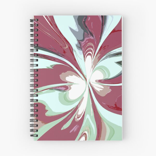 Item preview, Abstract Swirls of Green and Mauve designed and sold by deniselynnimage.
