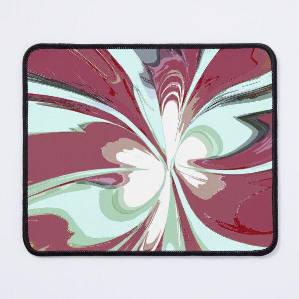 Item preview, Abstract Swirls of Green and Mauve designed and sold by deniselynnimage.