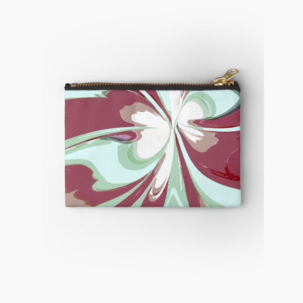 Item preview, Abstract Swirls of Green and Mauve designed and sold by deniselynnimage.