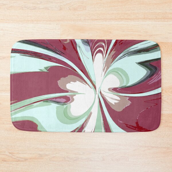 Item preview, Abstract Swirls of Green and Mauve designed and sold by deniselynnimage.