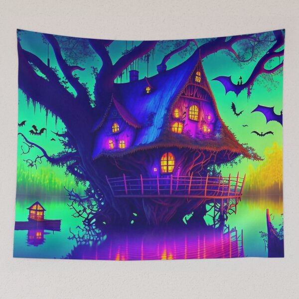 Item preview, The haunted tree house designed and sold by M-Y-A-R-T-.