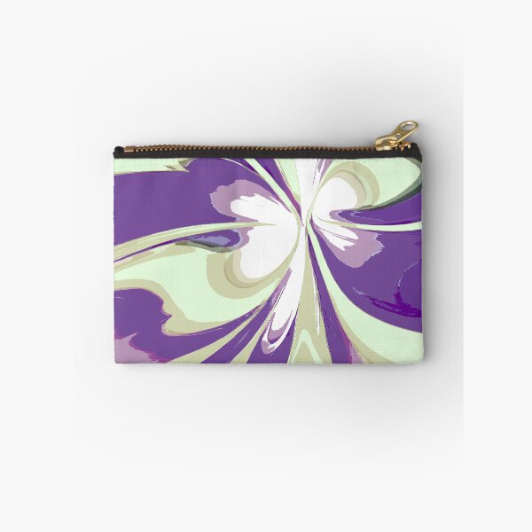 Item preview, Abstract Swirls of Light Yellow and and Purple designed and sold by deniselynnimage.