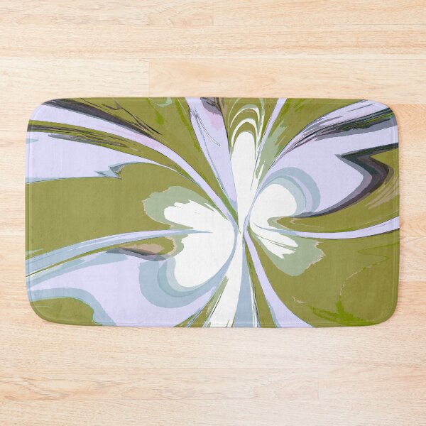 Item preview, Abstract Swirls of Mustard and Light Blue designed and sold by deniselynnimage.
