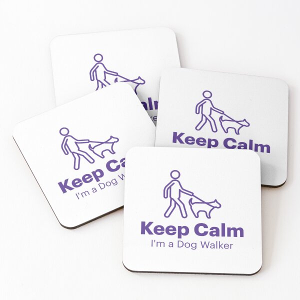 Item preview, Keep Calm I_m a Dog Walker  designed and sold by kat-iebooth.