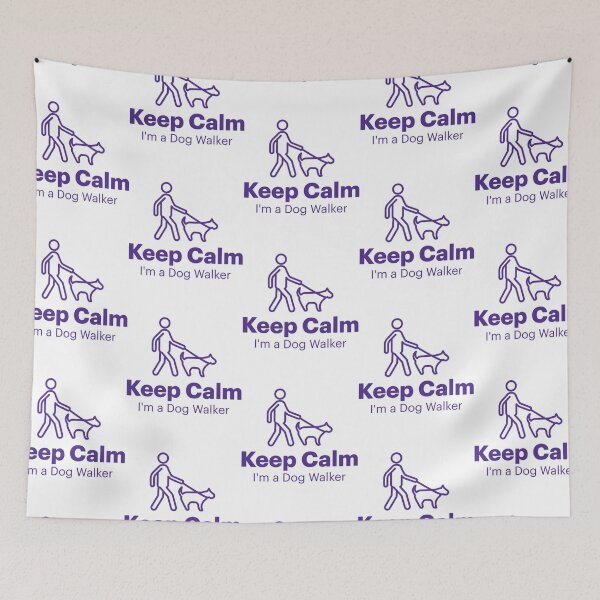 Item preview, Keep Calm I_m a Dog Walker  designed and sold by kat-iebooth.